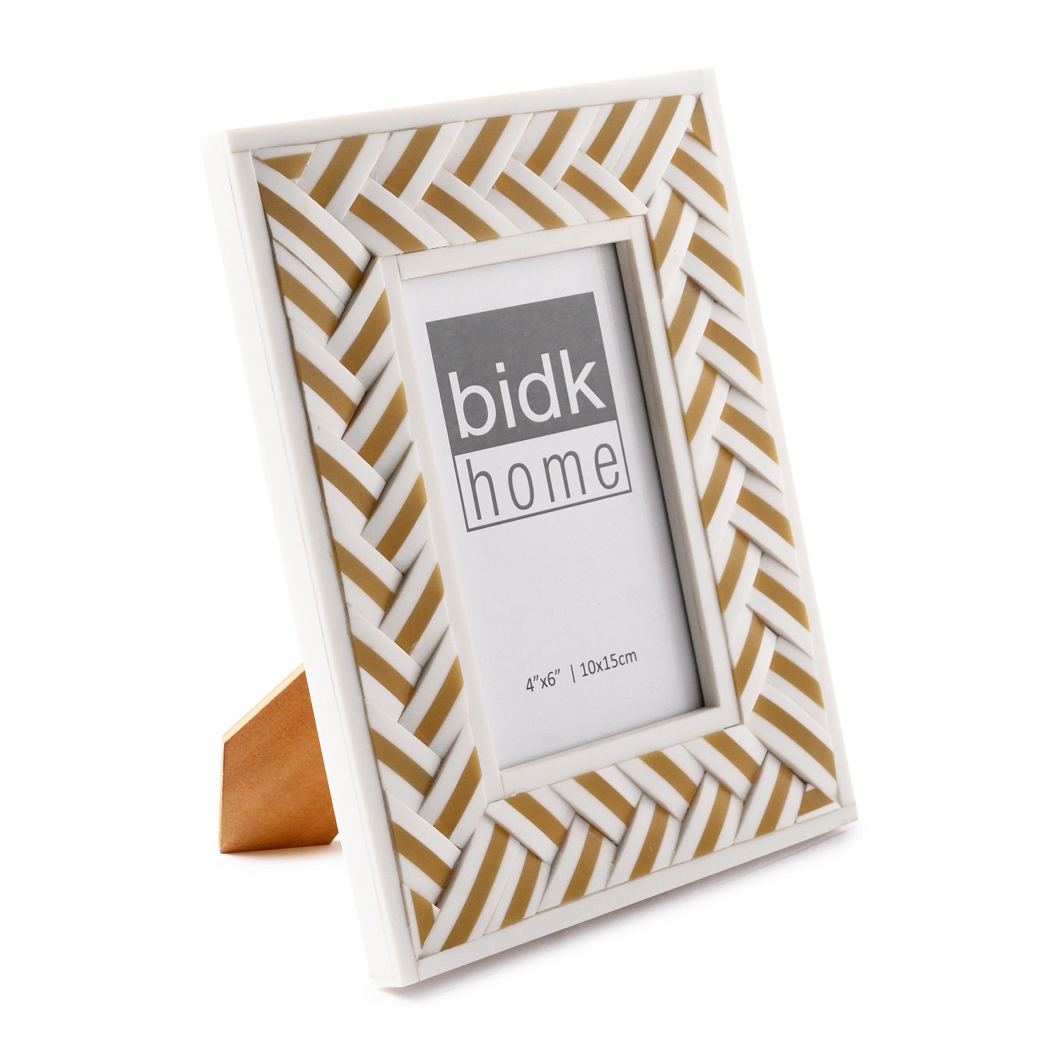 Henderson Bone Picture Frame, 4" W x 6" H
