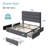  Storage Upholstered Platform Bed Frame, with 4 Drawers No Box Spring Needed-559570041-559570042