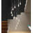 120" Long Crystal Raindrop Chandeliers 12-Light Silver Metal Pendant Light 3000-6000K Dimmable LED