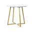 Metal Base Dining Table