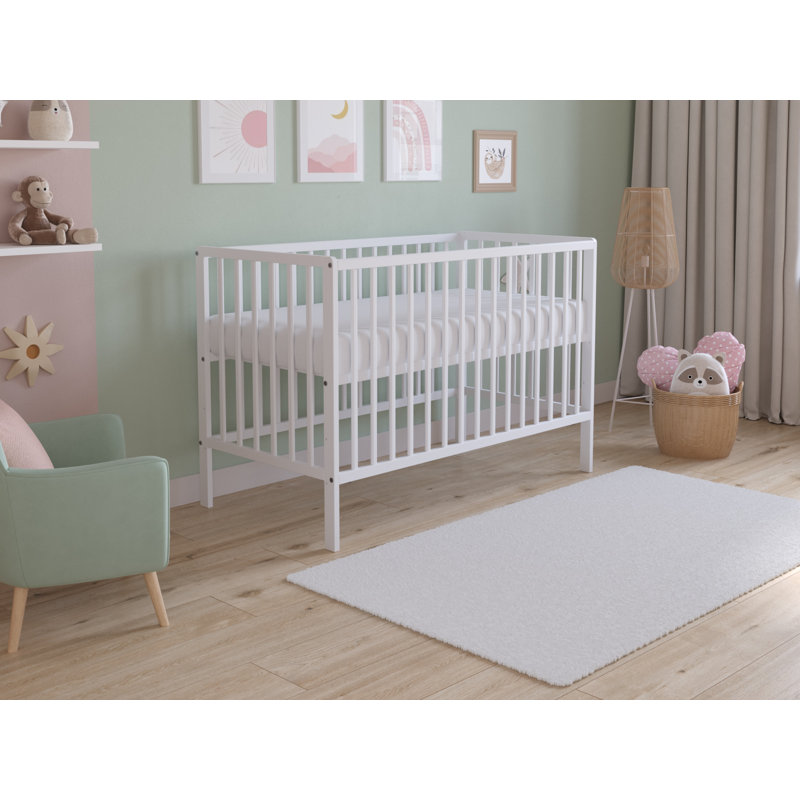 Cot Bed, White