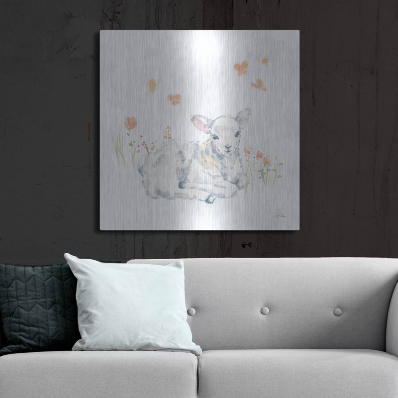 «August Lambs 3» par Katrina Pete, August Grove, H 36 po x l 36 po