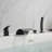 1 Handle Bathroom Waterfall Faucet with Diverter-81844677
