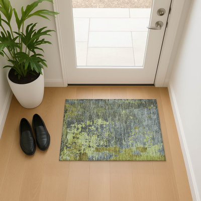 Premium Machine Washable Mehara AMF1702 Abstract Rug