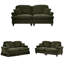 Elegant Mid Century Oversized Large Two Seater Sofa Couch With Flared Arms And Removable Ruffles Pleats Skirts And Spindle Legs-1855449385