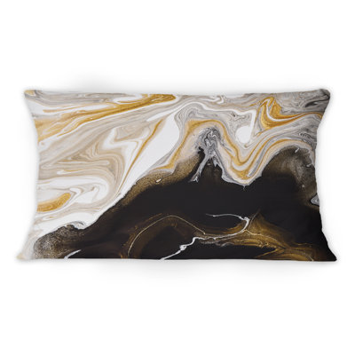 Abstract Throw Pillow