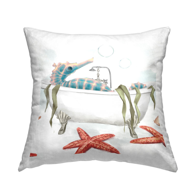 Housse de coussin décoratif en polyester et insert carré par Ziwei Li