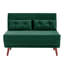 Visconti Full / Double 123 " Upholstered Futon and Mattress-721383422