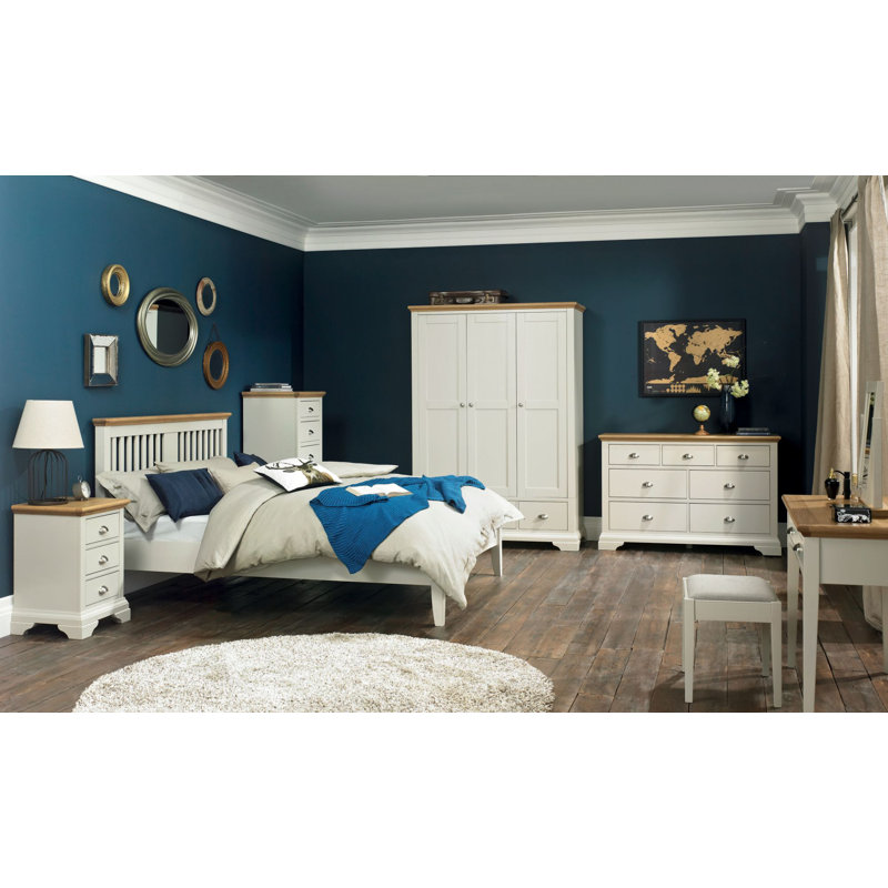 Ziggy Accent Trunk, Soft Grey/Pale Oak