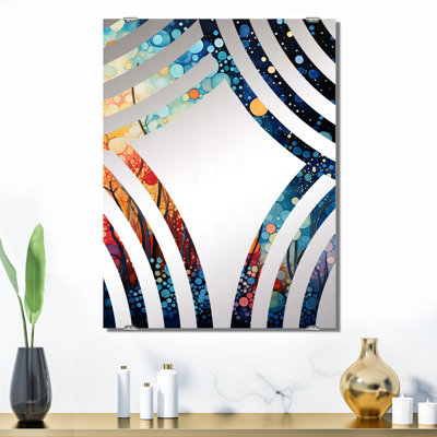 Miroir mural Fadel - formes abstraites MIR135337