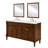 Lexington 60'' Double Bathroom Vanity with Top-1613470317-1613470304