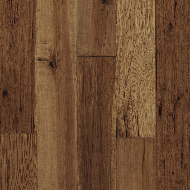 Plancher de bois franc d'ingénierie Triumph Oak / Maple / Hickory 9/16 po x 7 po, Bronze