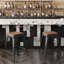 Tabouret de comptoir sans dossier intérieur / extérieur Briahnna-1422314960-1422314975