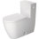 Toilette allongée une pièce Duravit 1,28 GPF (économe en eau) (siège inclus)