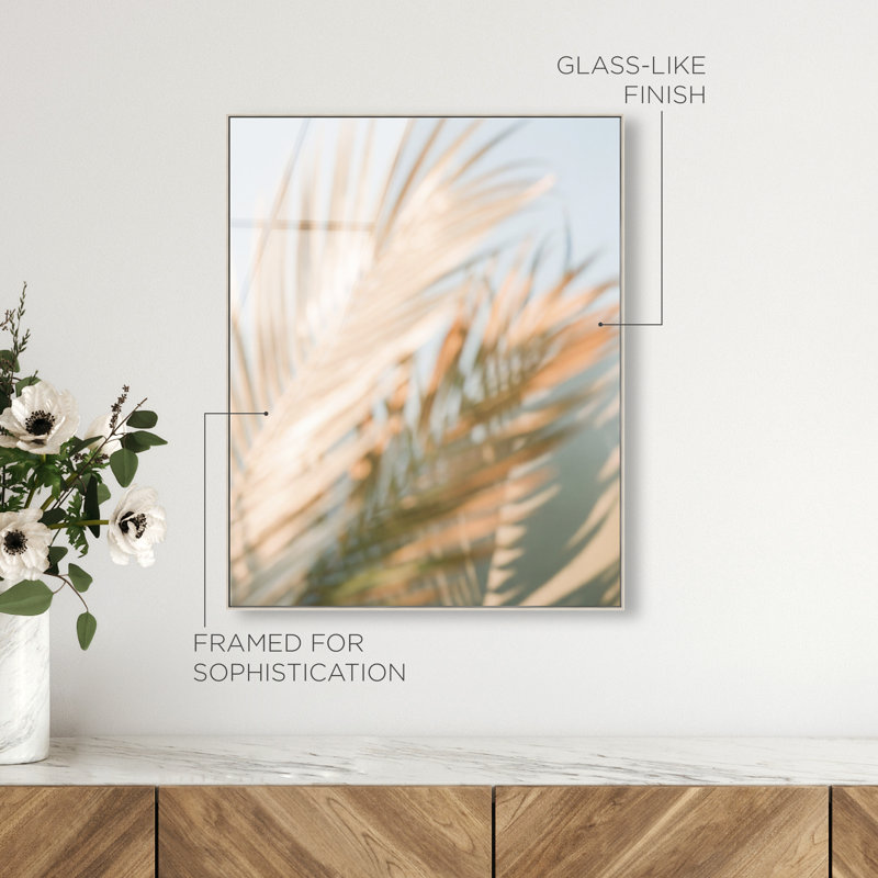 Golden Hour High-Gloss Frameless Acrylic Glass Wall Art Abstract Print by Oliver Gal, Ready to Hang, 16 x 20, 37"H x 46"W