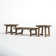 Ensemble de 3 tables basses Acker