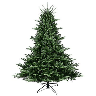 Arbre de Noël pleine forme avec support en métal