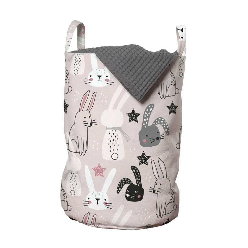 Fabric Laundry Bag with Handles