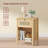 Sabeeka Boho Nightstand, Bedside Table with Drawer