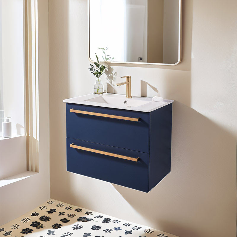 Ensemble de meuble-lavabo mural 30 po