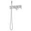 Belshire Wall Mount Tub Filler With Lever Handles-60946069