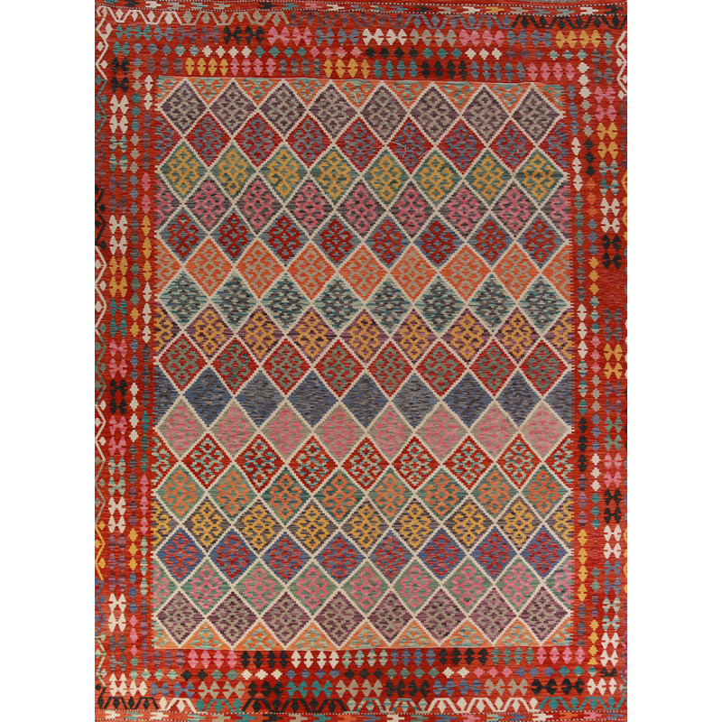 Tapis oriental Kilim en laine All-Over