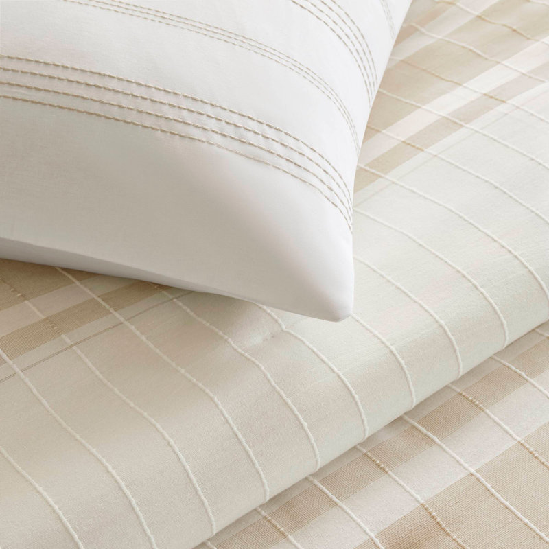 Ensemble d'édredon surdimensionné en coton, Édredon de grande taille et 5 pièces supplément