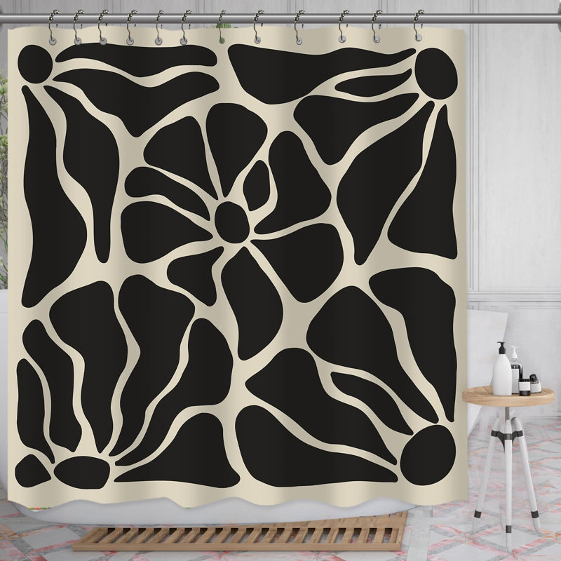 Rideau de douche Mid Mid Century