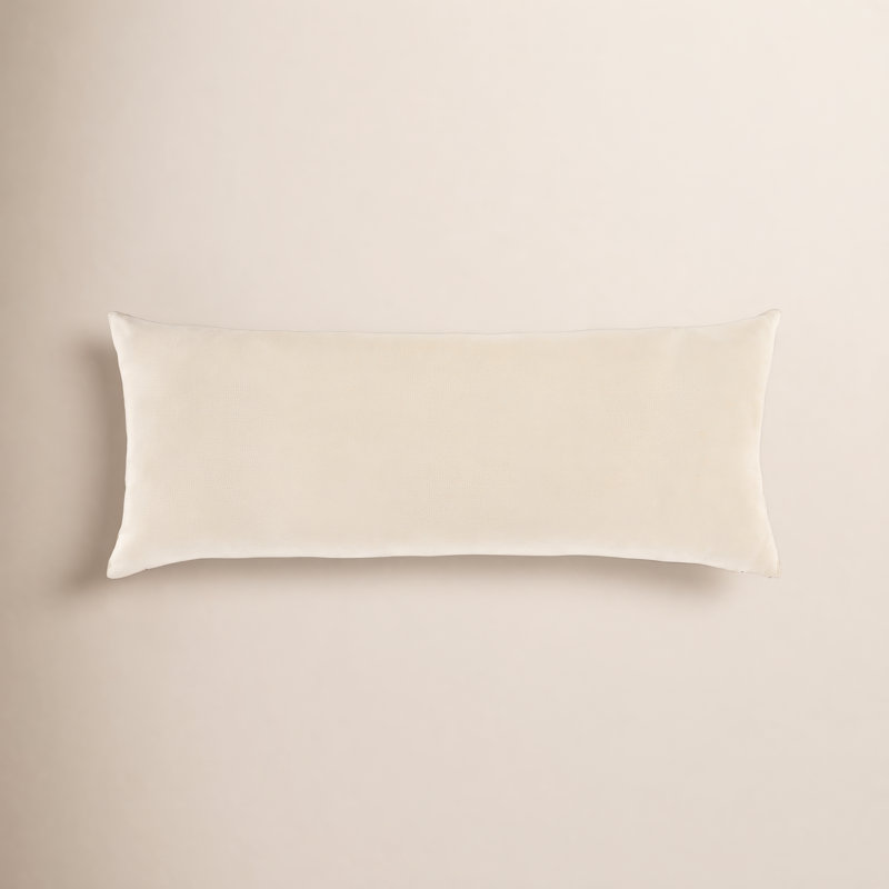 Upton Abstract Cotton Reversible Throw Pillow, Down