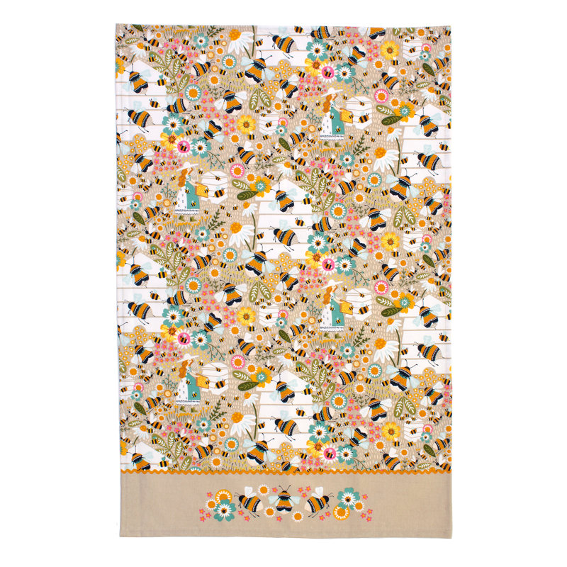 Bee Keeper Cotton Tea Towel Kitchen Towel