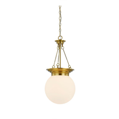 Luminaire suspendu Geneva, doré