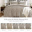 Ensemble de housse de couette texturée Mina Waffle Weave-1075574181-1074430455