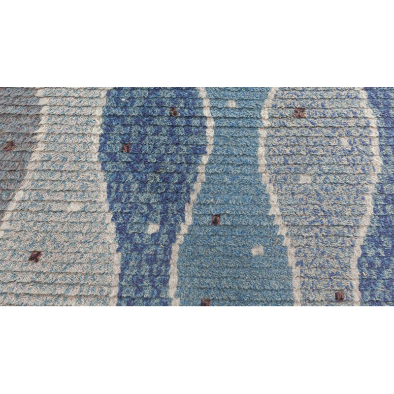 Vintage One-of-a-Kind Rectangle 3'9" x 5'11" Hand Knotted Area Rug