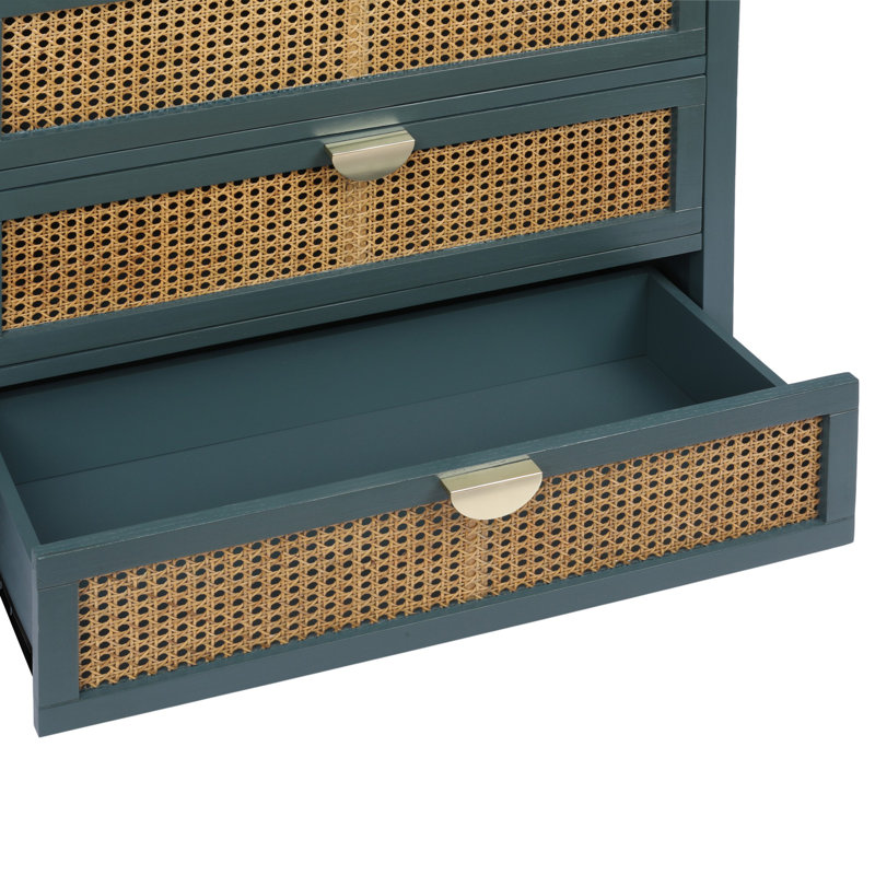 Commode 3 tiroirs, Vert