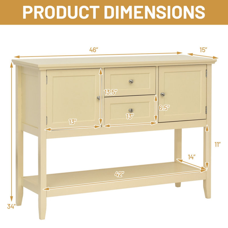 46'' Console Table
