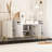 Jenkinsburg 63" Modern Sideboard with Legs and Fluted Doors, Buffet Cabinet for Entryway or Living Room-935277441