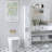 67 Inch Tall Freestanding Storage Cabinet with Adjustable Shelves