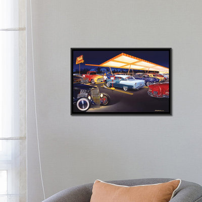 Ted by Bruce Kaiser - Wrapped Canvas Advertisements