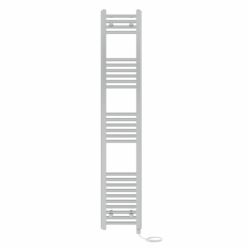 Straight Towel Rail Heated Towel Rails, 160cm H x 30cm W x 3cm D, Chrome