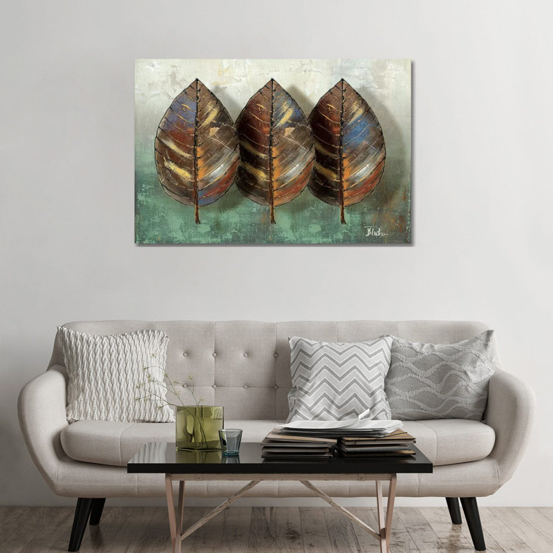 "Three Amigos I" par Patricia Pinto, reproduction d’art, H 32 po x l 48 po x 1,5 po, Toile tendue, Pas de tapis