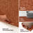 Furnish My Place Modern Plush Pet and Kids Friendly Solid Color Rust Area Rugs, Stain & Fade Resistance, Perfect for Living Room, Dining Room, Bedroom, Playroom and Kidsroom, Event, Wedding Rug-352716058