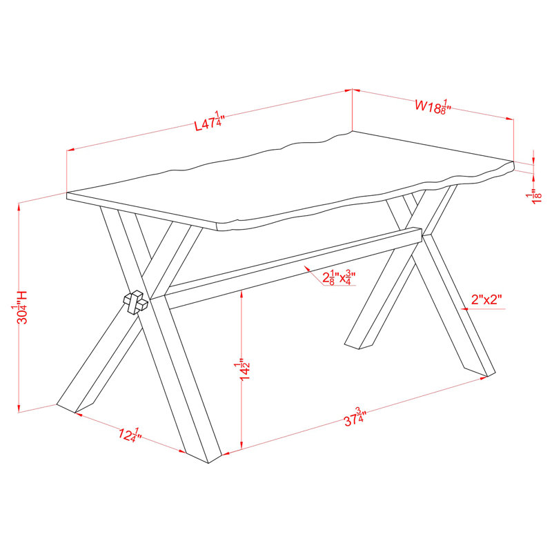 Vaneta 47.25'' Console Table