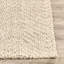 Herringbone Jute / Sisal Area Rug in Ivory-7613381