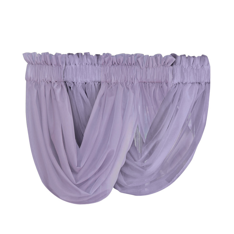 Furman Swag Window Valance, Lilac