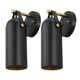 Caniah Single Light Iron Dimmable Armed Sconce