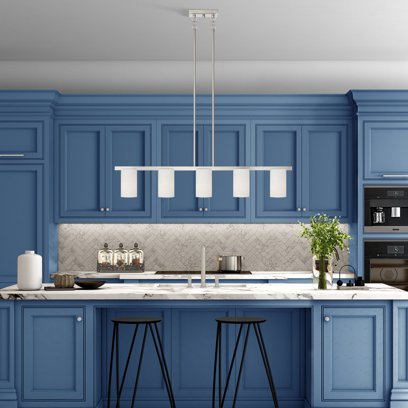 Delvin 5 - Light Pendant, Brushed Nickel