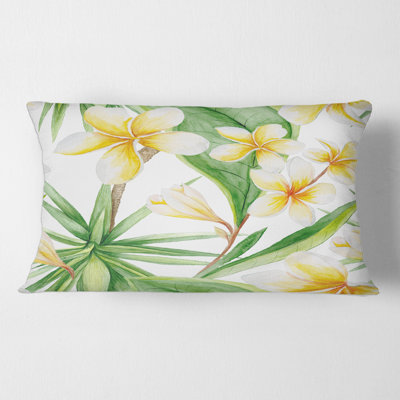 Floral Throw Pillow