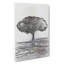Tree in Tuscany Italy in Abstract - Wrapped Canvas-55302536