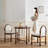 Brown Rectangular Solid Wood Dining table