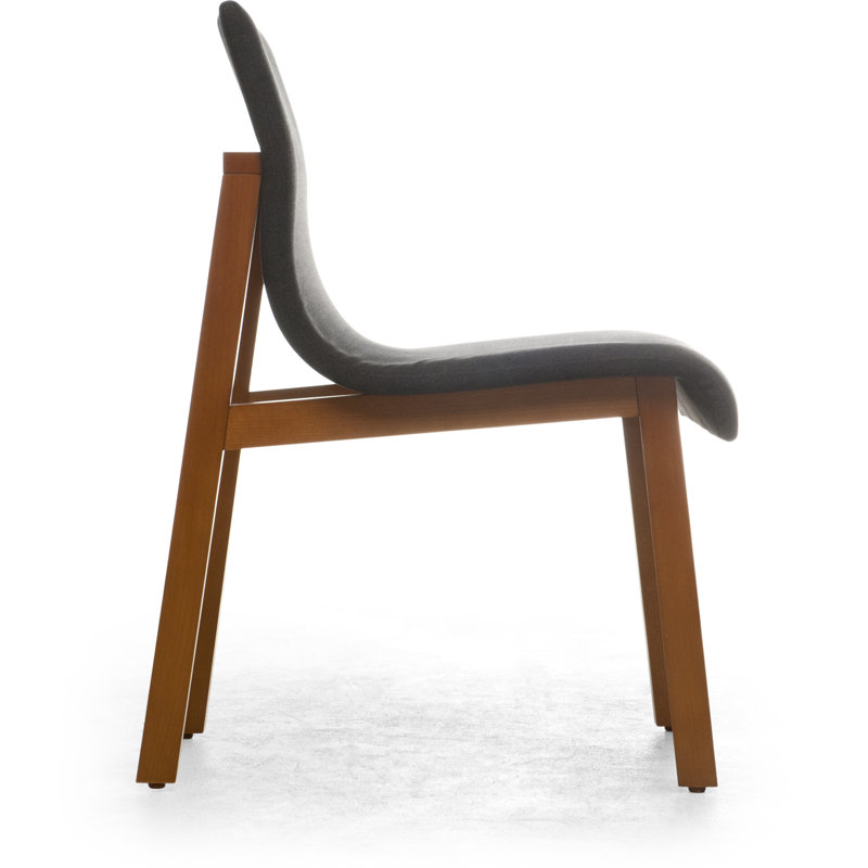 Annika Upholstered Dining Chair, Dark Brown